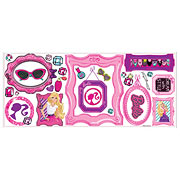 Barbie's Fabulous Frames Peel and Stick Giant Wall Decals